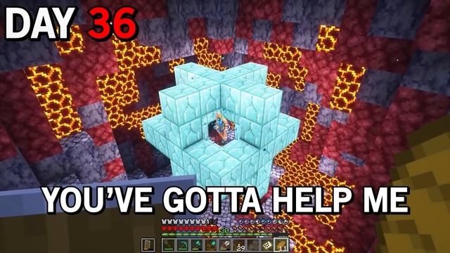 I Survived 1000 Days in Hardcore Minecraft [FULL MOVIE] смотреть онлайн