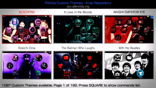 COMMENT METTRE DES THEMES CUSTOM SUR SA PS VITA ! смотреть онлайн