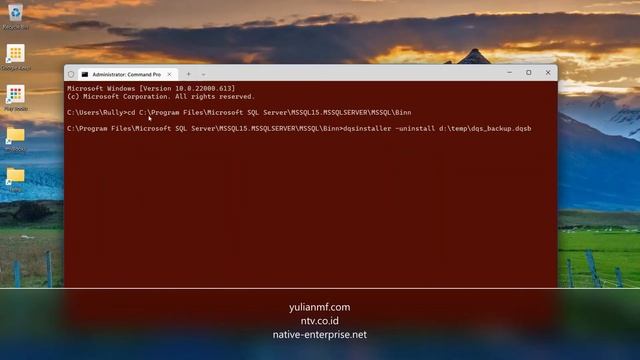 Uninstalling SQL Server Data Quality Services Server using DQSInstaller.exe смотреть онлайн