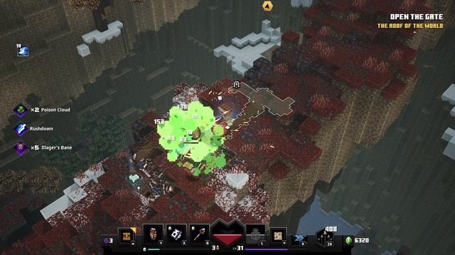 Unlock Colossal Rampart Secret Level - Howling Peaks Minecraft Dungeons DLC! смотреть онлайн