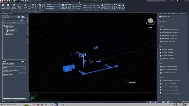 Plant 3D; Editing a STP file so it can be converted to 'Plant Equipment' with nozzles смотреть онлайн