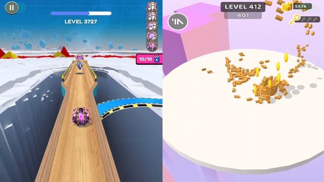 Going Balls Vs Brick Builder All Levels Android IOS Gameplay Walkthrough 4K 86