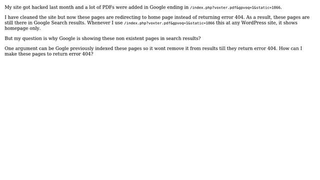 Webmasters: How to return error 404 on non existent page on WordPress? смотреть онлайн