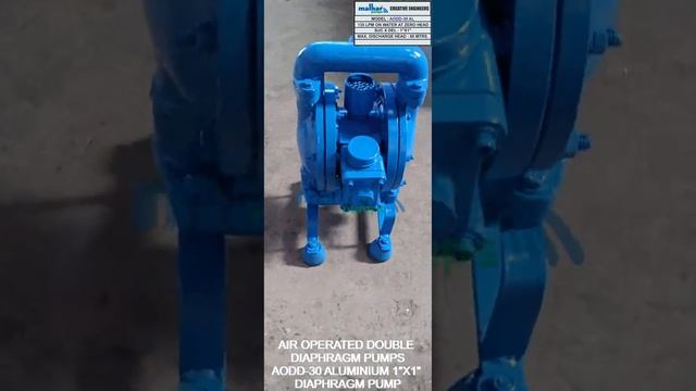 AIR OPERATED DOUBLE DIAPHRAGM PUMP:- смотреть онлайн