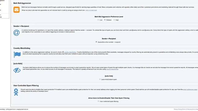 SPAM Filtering GoDaddy's Email смотреть онлайн