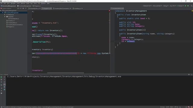 Inventory Management with Event Sourcing [C#/.NET] смотреть онлайн