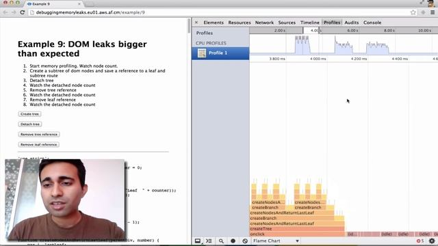 Visualising JS processing over time with DevTools Flame Charts смотреть онлайн
