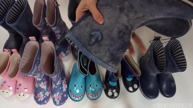 Детские резиновые сапоги 16st (лот 3299)