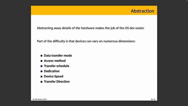 ECE 350 Lecture 19: Input/Output Devices & Drivers смотреть онлайн