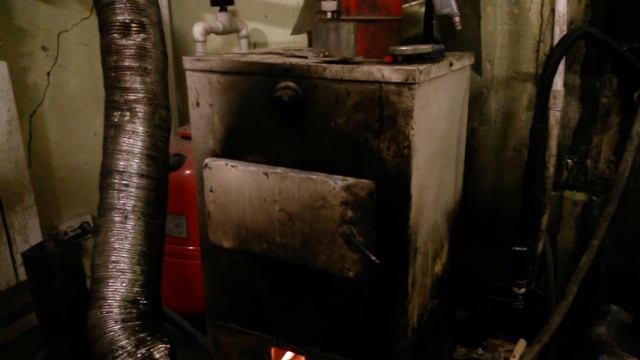 На отработанном масле котёл Мозырь. смотреть онлайн