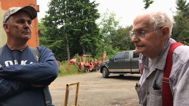 Ernie Neilson, talking about logging. смотреть онлайн