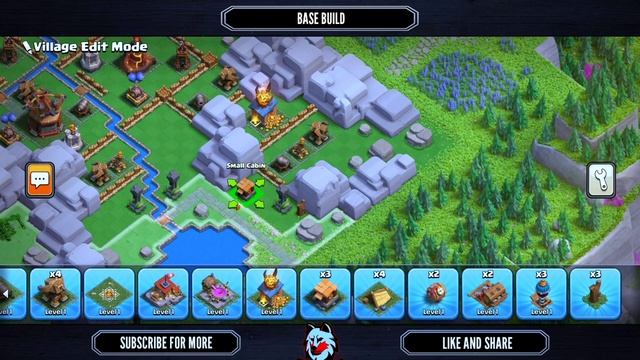 Dragon Cliffs Level 1 Base Layout | Clan Capital Base | Dragon Cliffs Base 1 Layout - Coc смотреть онлайн