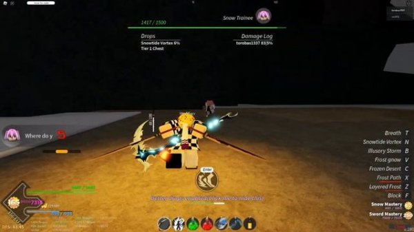 ДЫХАНИЕ СНЕГА в Проджект Слеерс ОБЗОР ? Roblox Project Slayers