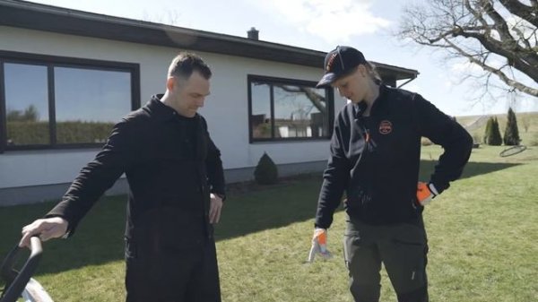 Zāliena aerācija, vertikulācija-skarifikācija ar STIHL