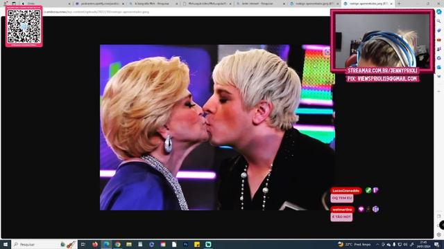JENNY PRIOLI REAGINDO A ENTREVISTA DA DOLL RODRIGO APRESENTADOR NO DIVÃ DA DIVA | Chiiiique ! смотреть онлайн