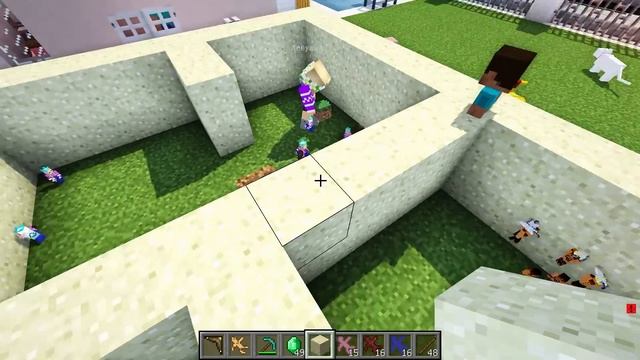 БОМЖ РЕБЕНОК И ДЕВУШКА ИГРУШКА НУБА И ПРО ВЫЖИВАНИЕ БОМЖА! МАЙНКРАФТ В РЕАЛЬНОЙ ЖИЗНИ ВИДЕО ТРОЛЛИН смотреть онлайн