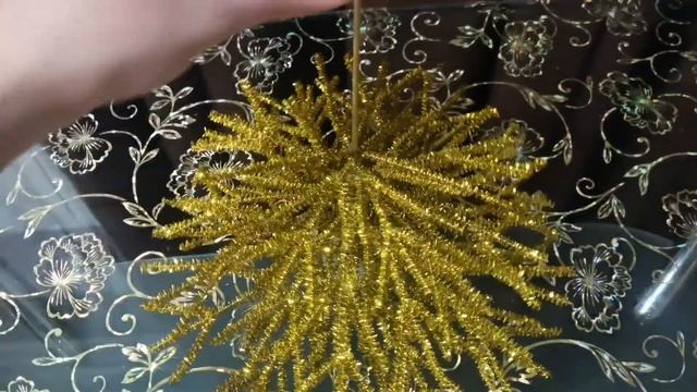 Ёлочка из синельной проволоки. Своими руками. Поделки из синельной проволоки. смотреть онлайн