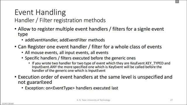 004 - JavaFX Tutorial - Event Handling смотреть онлайн
