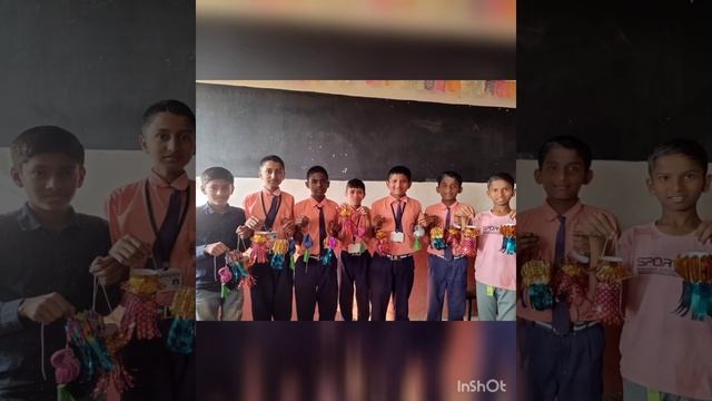 Lantern making workshop @Deep english medium school dundage.Beautiful lanterns made by students??✨ смотреть онлайн