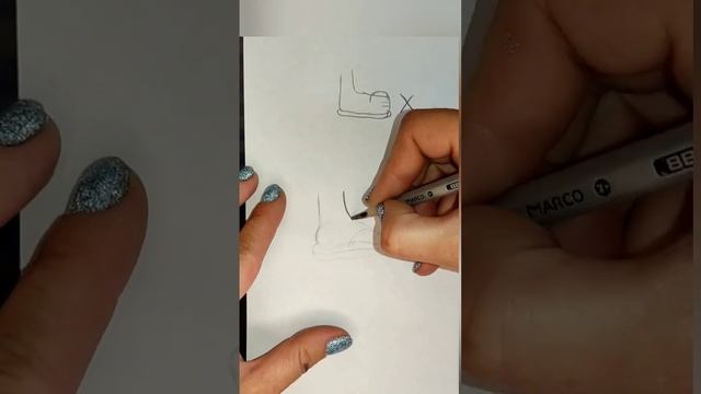 Урок как нарисовать ногу смотреть онлайн