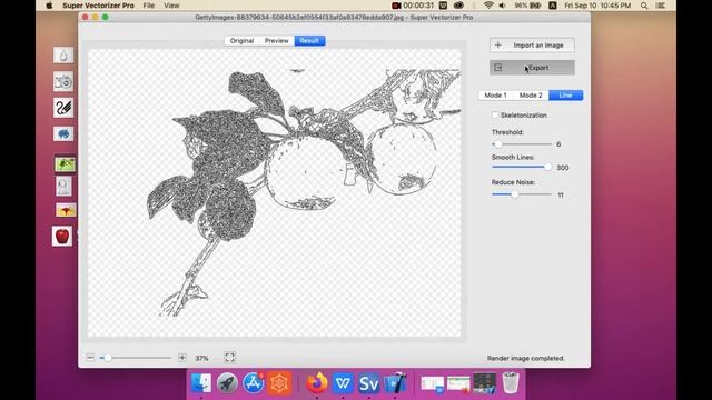 Convert PDF, JPG, PNG Image to SVG, PDF, AI, DXF Vector Outline on Mac смотреть онлайн