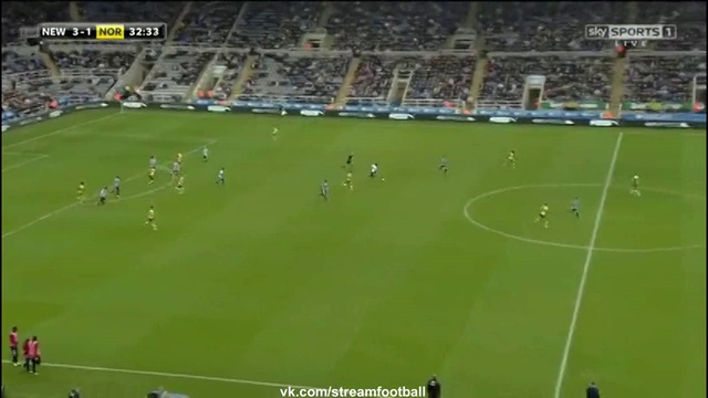 Newcastle United 6-2 Norwich City (Premier League 2015/2016) смотреть онлайн