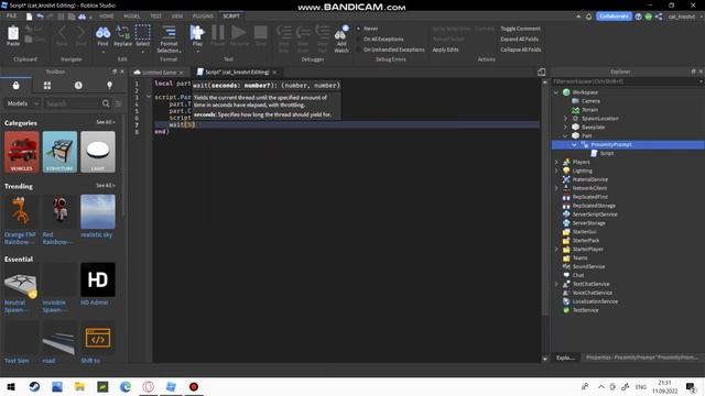 Proximity prompt Как этим пользоваться? Roblox Studio смотреть онлайн