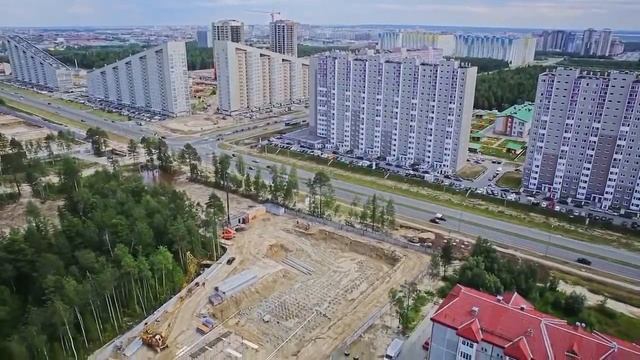 Микрорайон Уютный стройка смотреть онлайн
