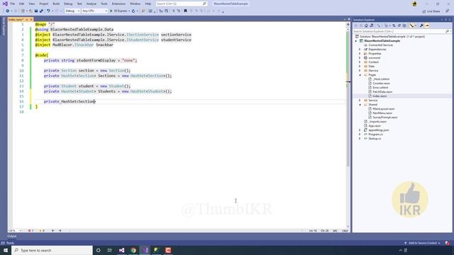 Blazor : Nested Table with Complete CRUD || Sub Table || Child Table || EF Core || MudBlazor смотреть онлайн
