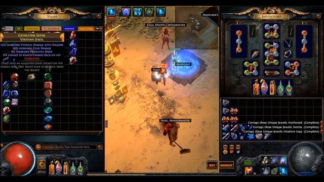 [2.0] League Challenge "Corrupt these Unique Jewels" смотреть онлайн