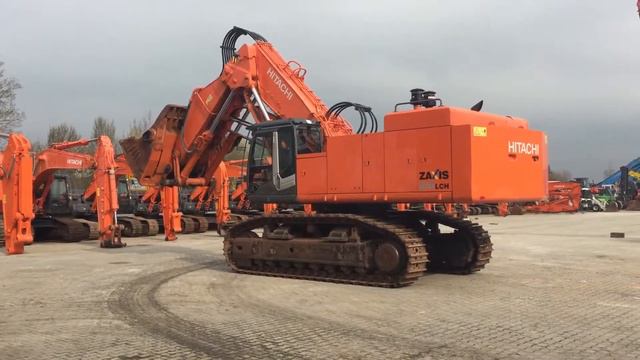 Hitachi ZX870 Bagger excavator demo смотреть онлайн