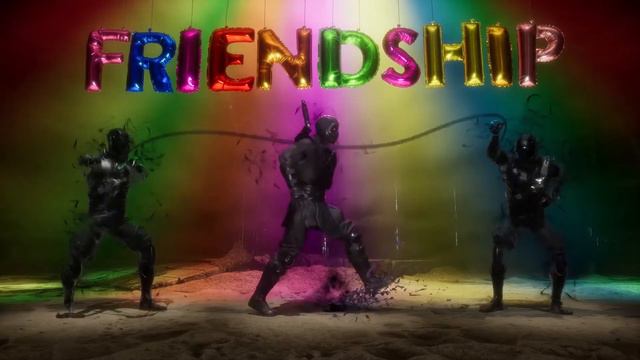 Mortal Kombat Meme/Noob Saibot  Friendship In Hard Bass