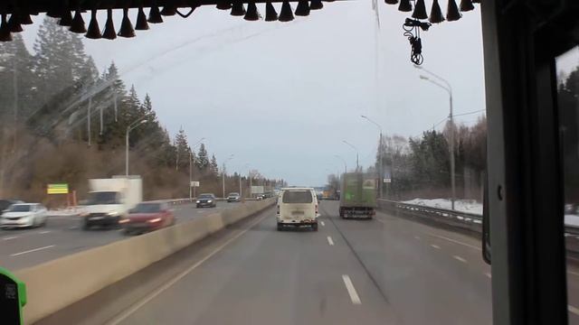 С комфортом - едем из Солнечногорска в Москву на автобусе 440 смотреть онлайн