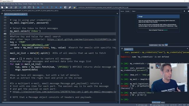 AMT2 - Extracting Emails from your Gmail Inbox using python смотреть онлайн