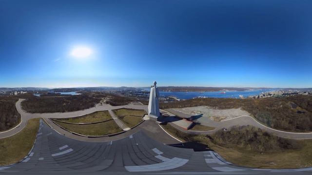 360 Обзор Памятника Защитникам Советского Заполярья | Мурманск, май 2022 смотреть онлайн