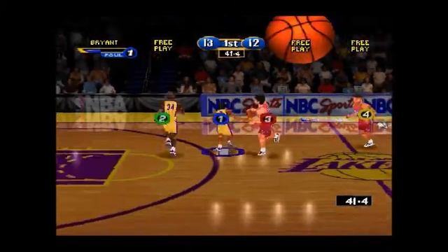 NBA Showtime: NBA on NBC (PSX)- Gameplay смотреть онлайн