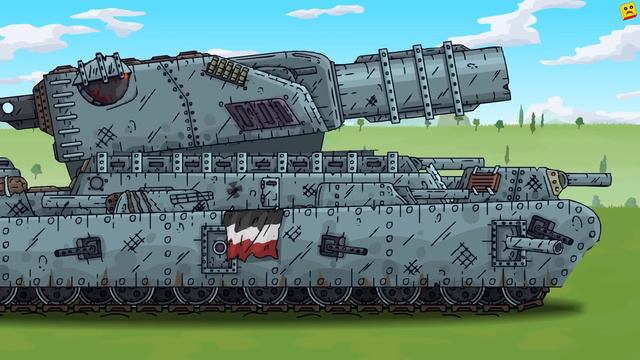 Эволюция Немецких Монстров от Слабейшего к Сильнейшему - Эволюция Гибридов / Мультики про танки смотреть онлайн