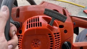 Как отрегулировать карбюратор на Husgvarna-240