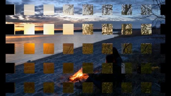 Голубая ночь . Поёт Валентина Дробышева