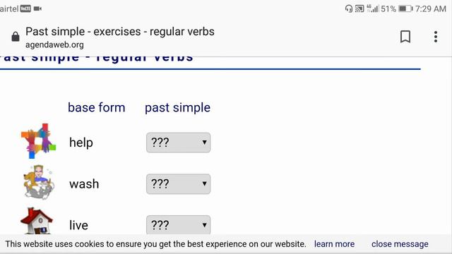 Past simple tense смотреть онлайн