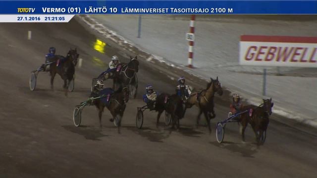 Vermon Toto65-ravit 27.1.2016 - Lähtö 10 смотреть онлайн
