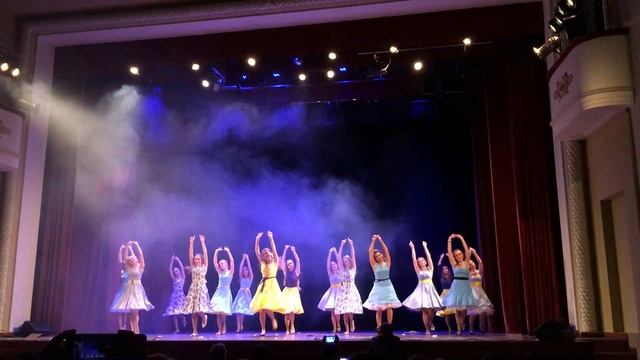 Танец "Рокнролл" Силуэт МГУ смотреть онлайн