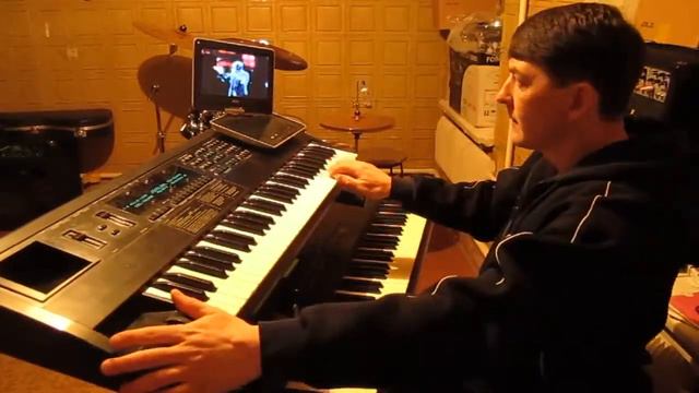 Стас Михайлов-Клавишные(кавер)."tribute" смотреть онлайн