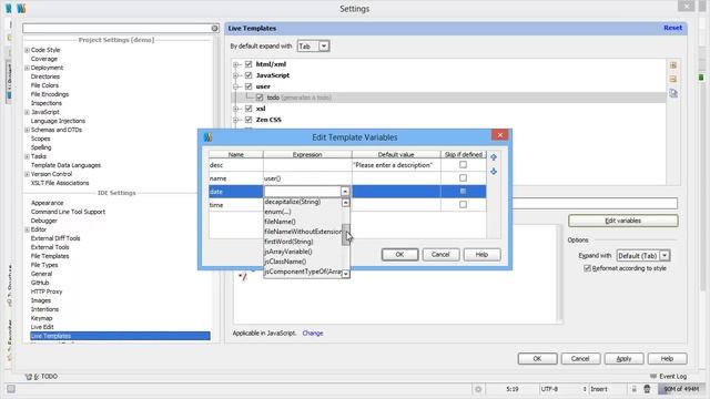 Custom Live Templates in IntelliJ смотреть онлайн