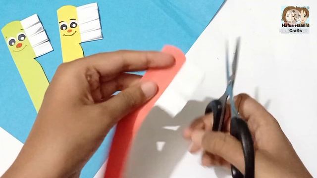 PAPER TOOTHBRUSH | How to make paper toothbrush | diy brush | easy crafts | crafts | смотреть онлайн