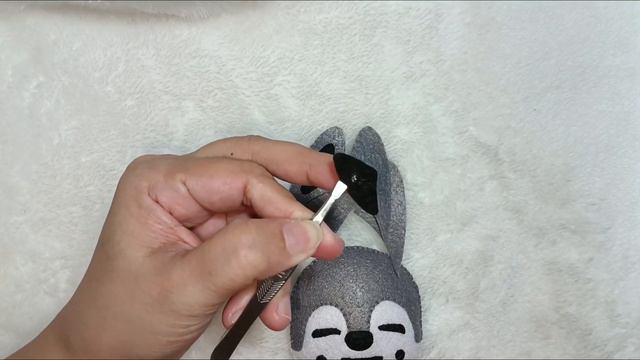 DIY Wolfchan (Bang Chan) Plushie Keychain | Skzoo | Straykids | + Free Pattern | Felt Keychain