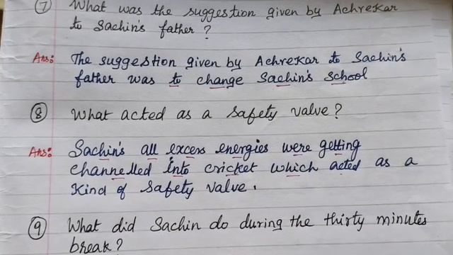TN Class 9 English | Book in Qns | Learning the game by Sachin Tendulkar (1 to 14) @Gomathi Maths смотреть онлайн