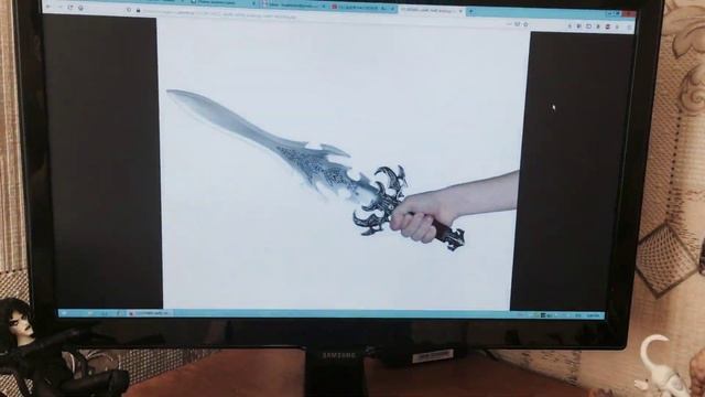 Как нарисовать меч смотреть онлайн