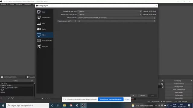 OBS: como ajustar/redimensionar um vídeo à tela de saída do OBS смотреть онлайн