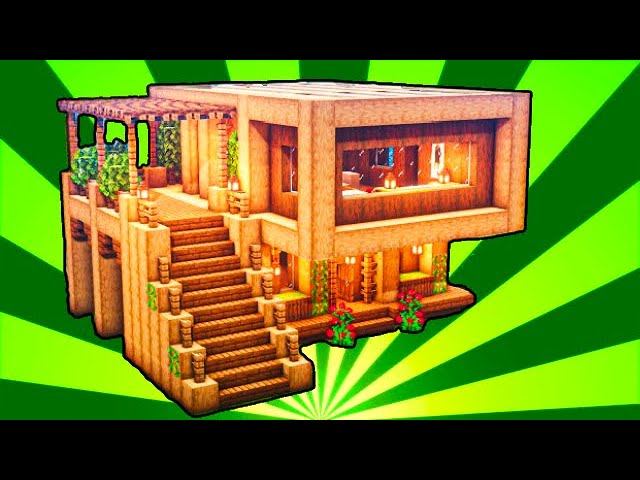 КАК ПОСТРОИТЬ СТАРТОВЫЙ ДОМ В МАЙНКРАФТЕ!!! смотреть онлайн